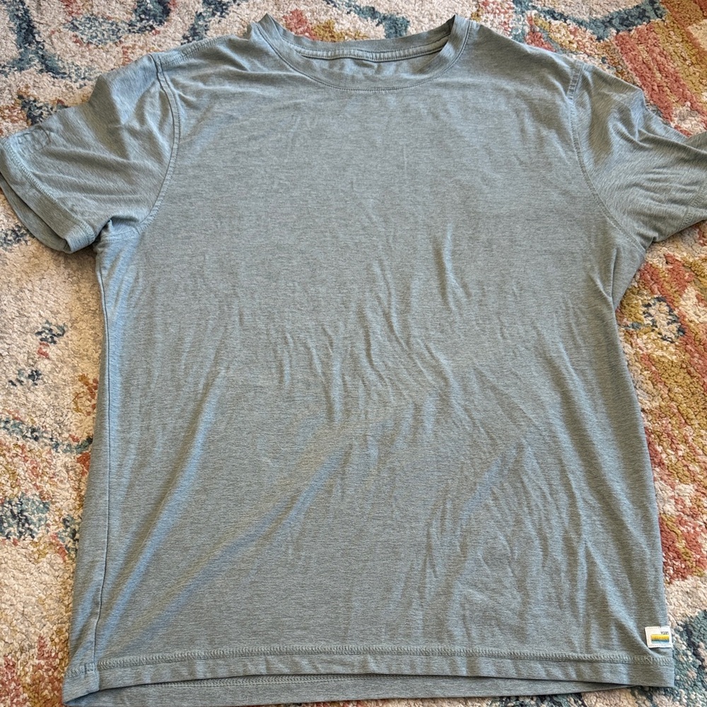 Vuori Light Gray Short Sleeve Tee
